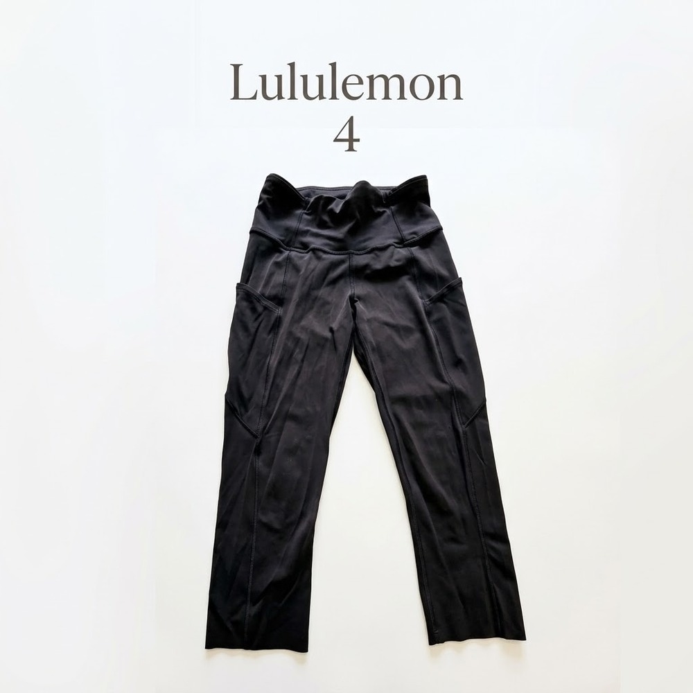 Lululemon Leggings - Fast & Free Crop II 19" 4 Black
